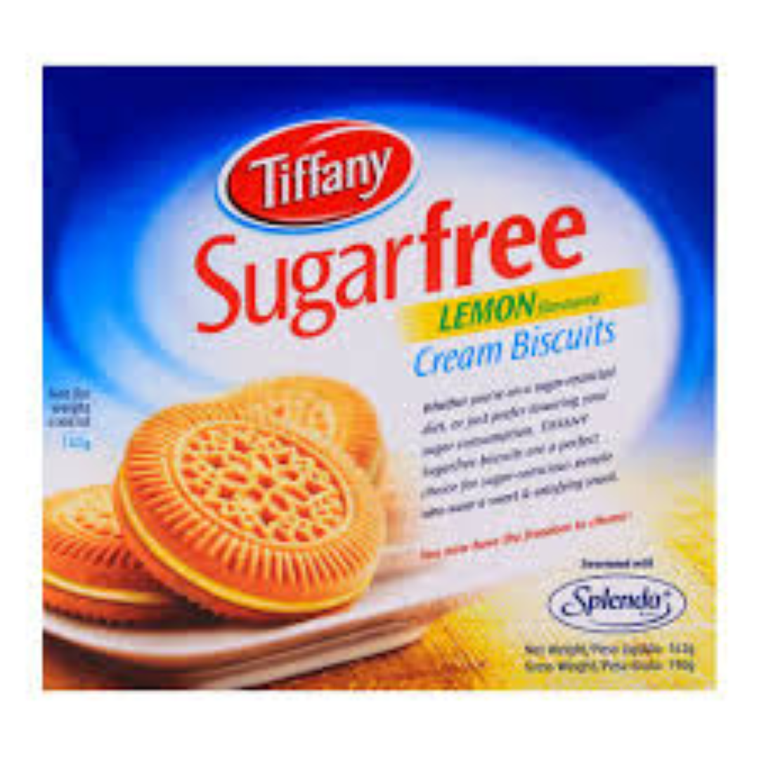 TIFFANY SUGAR FREE CREAMS LEMON 162G